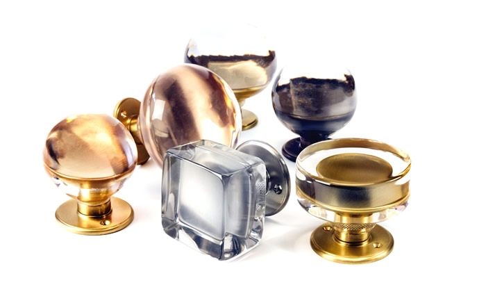 Our Signature doorknobs can be made in many metal finishes